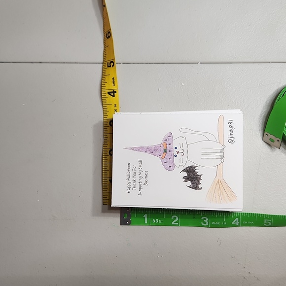 @jinxy231 CUSTOM BUSINESS CARDS 50 COUNT - Picture 4 of 4